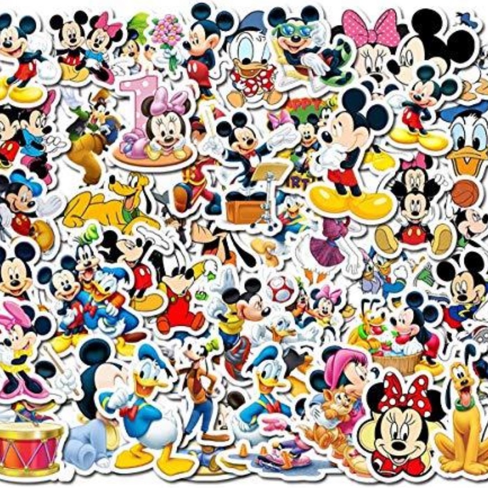 Disney Character Sticker Set 5+ per order